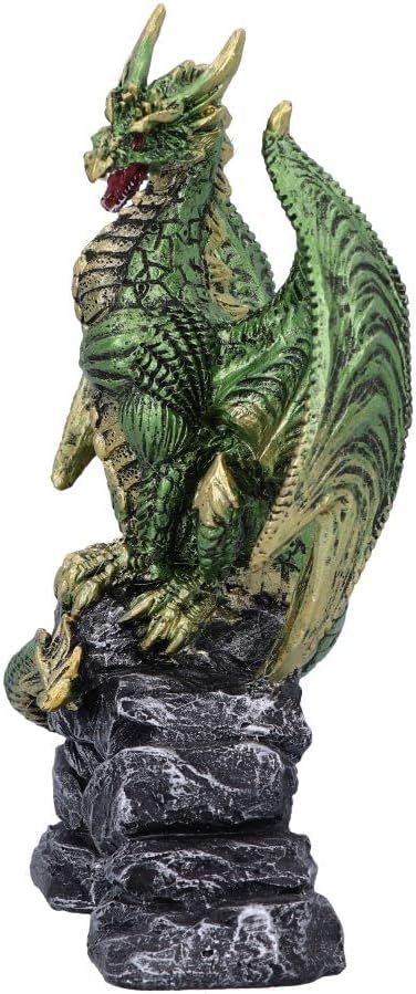 Nemesis Now Haranu - Figura de dragón Verde, 15,5 cm