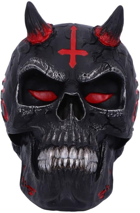 Nemesis Now James Ryman Infernal Skull, Black, 20cm