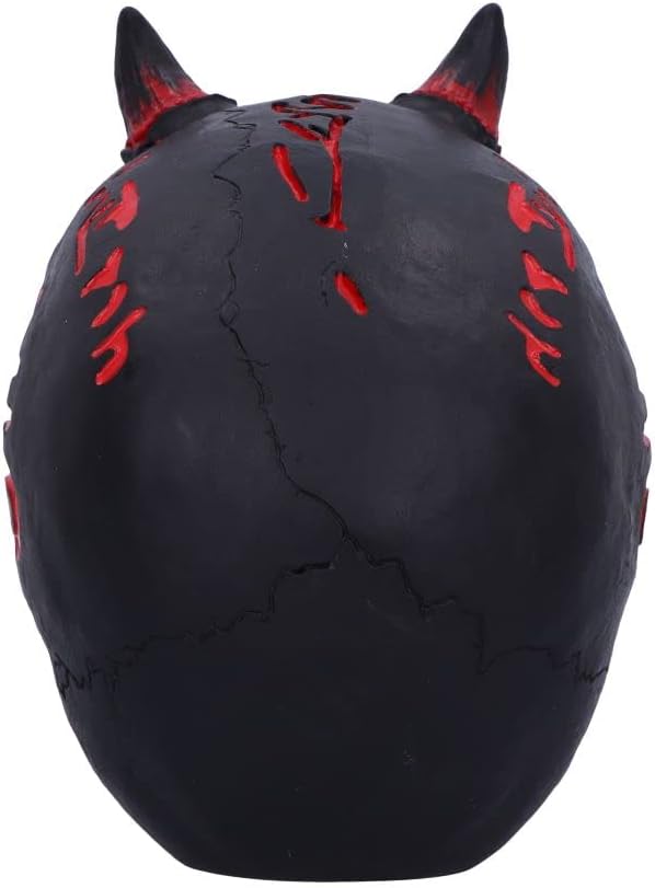 Nemesis Now James Ryman Infernal Skull, Black, 20cm