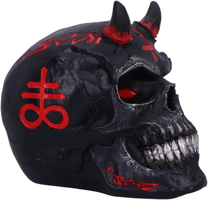 Nemesis Now James Ryman Infernal Skull, Black, 20cm
