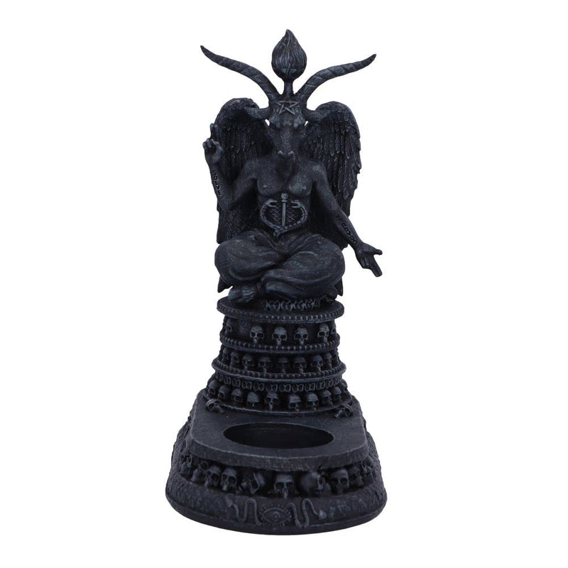 Exclusive Baphomet`S Devotion Tea Light Holder 17Cm
