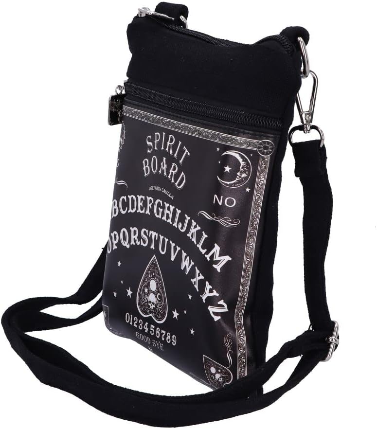 Nemesis Now Spirit Board Shoulder Bag, Black, 23cm