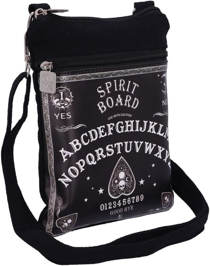 Nemesis Now Spirit Board Shoulder Bag, Black, 23cm