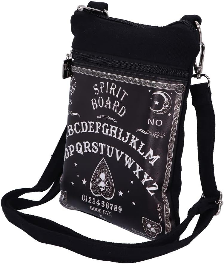 Nemesis Now Spirit Board Shoulder Bag, Black, 23cm