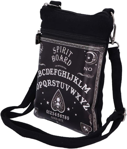 Nemesis Now Spirit Board Shoulder Bag, Black, 23cm