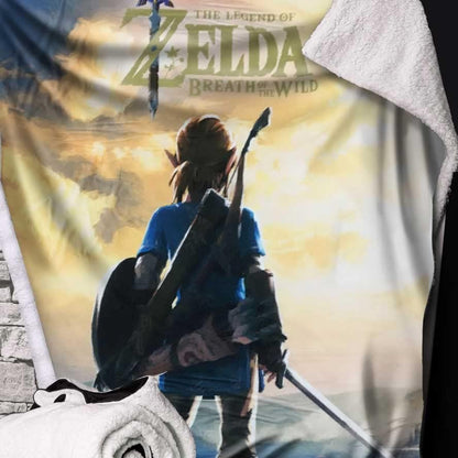Nemesis Now The Legend of Zelda Breath of the Wild Throw 150cm, Blue
