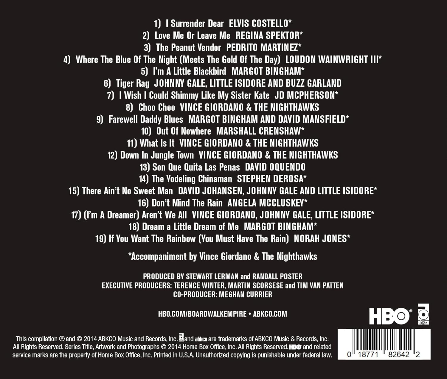 Boardwalk Empire 3: Music From