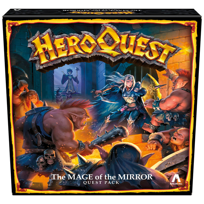 Heroquest The Mage of The Mirror Quest Pack, Juego de rol para Mayores de 14 años, Requiere el Sistema de Juego HeroQuest para Jugar