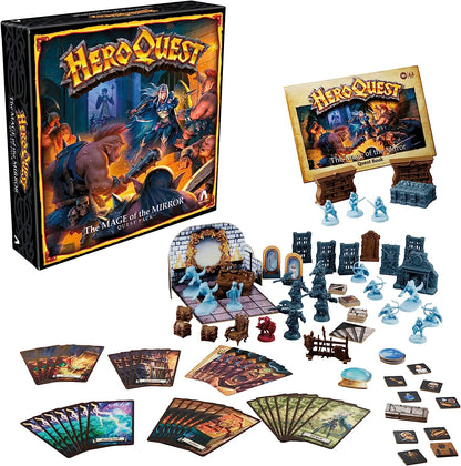 Heroquest The Mage of The Mirror Quest Pack, Juego de rol para Mayores de 14 años, Requiere el Sistema de Juego HeroQuest para Jugar