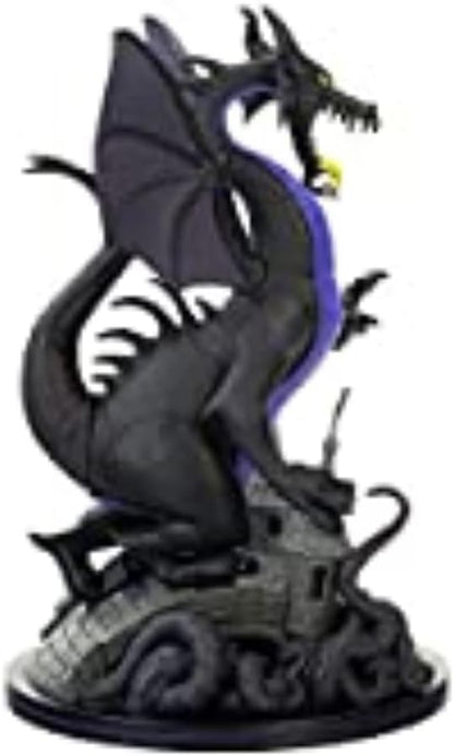 Quantum Mechanix Maleficent Dragon Q-Fig Max Elite Standard,Black & Purple