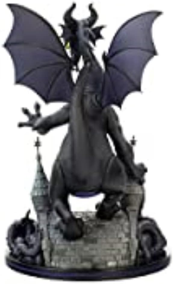 Quantum Mechanix Maleficent Dragon Q-Fig Max Elite Standard,Black & Purple