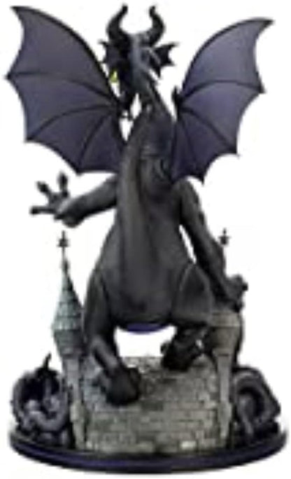 Quantum Mechanix Maleficent Dragon Q-Fig Max Elite Standard,Black & Purple