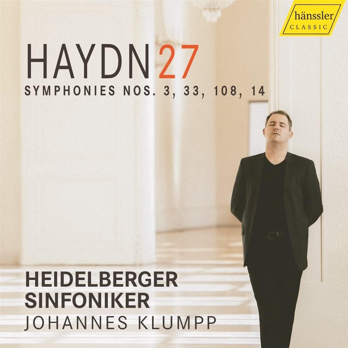 Haydn: Symphonies Nos. 3, 33, 108, 14 - Volume 27