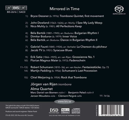 Jörgen Van Rijen/Alma Quartet: Mirrored in Time