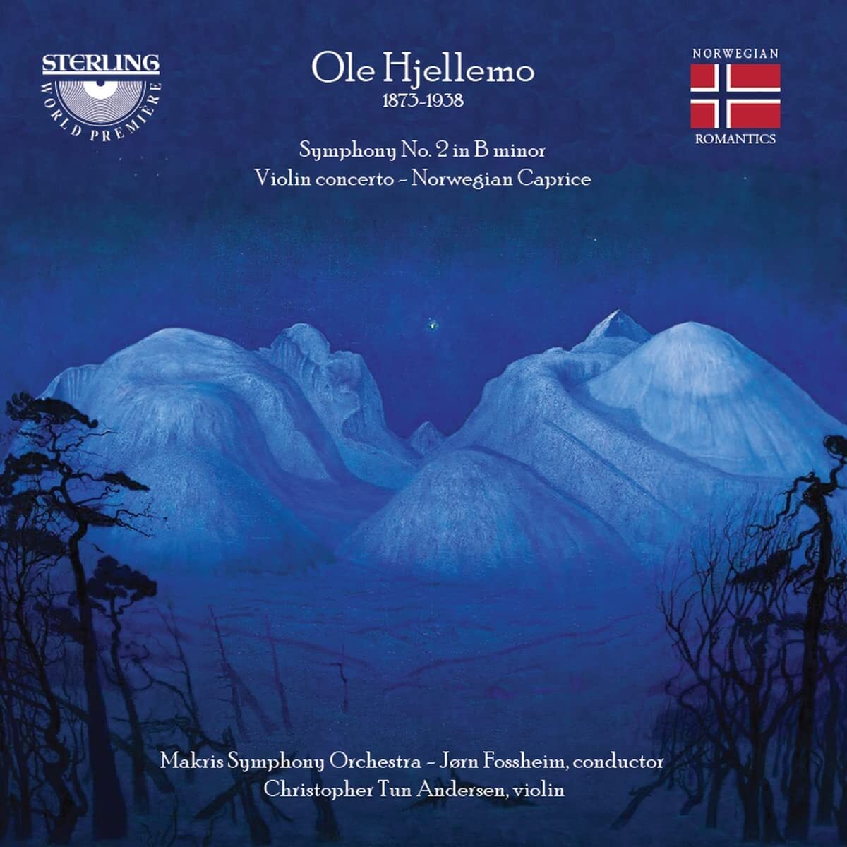 Ole Hjellemo: Symphony No. 2 in B Minor/Violin Concerto/...