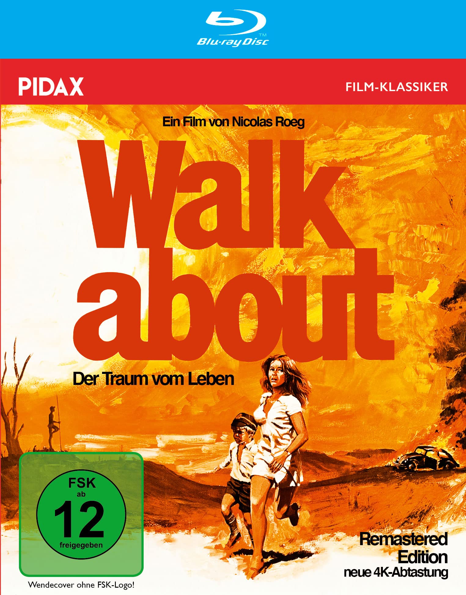 Walkabout - Der Traum vom Leben - Remastered Edition (Neue 4K-Abtastung) / Filmklassiker von Starregisseur Nicolas Roeg (Pidax Film-Klassiker)