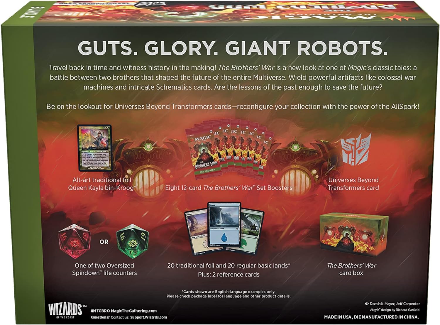 Magic The Gathering The Brothers’ War Bundle