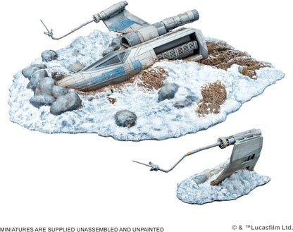 Star Wars Legion Crashed X-Wing Terrain