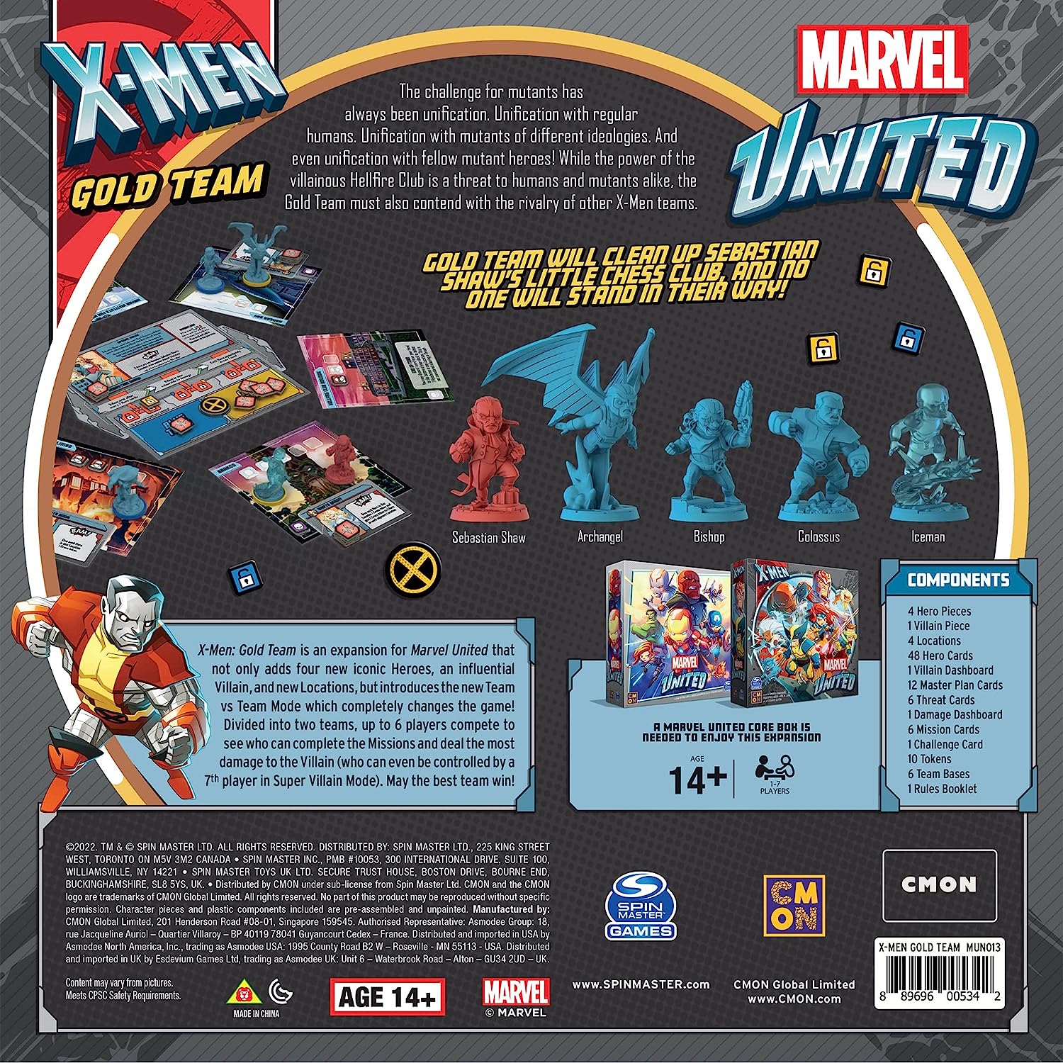Marvel United: X-Men: Gold Team
