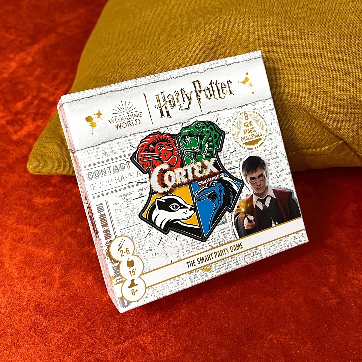 Asmodee Zygomatic | Cortex: Harry Potter | Card Game | Ages 8+ | 2-6 Players | 15+ Minutes Playing Time