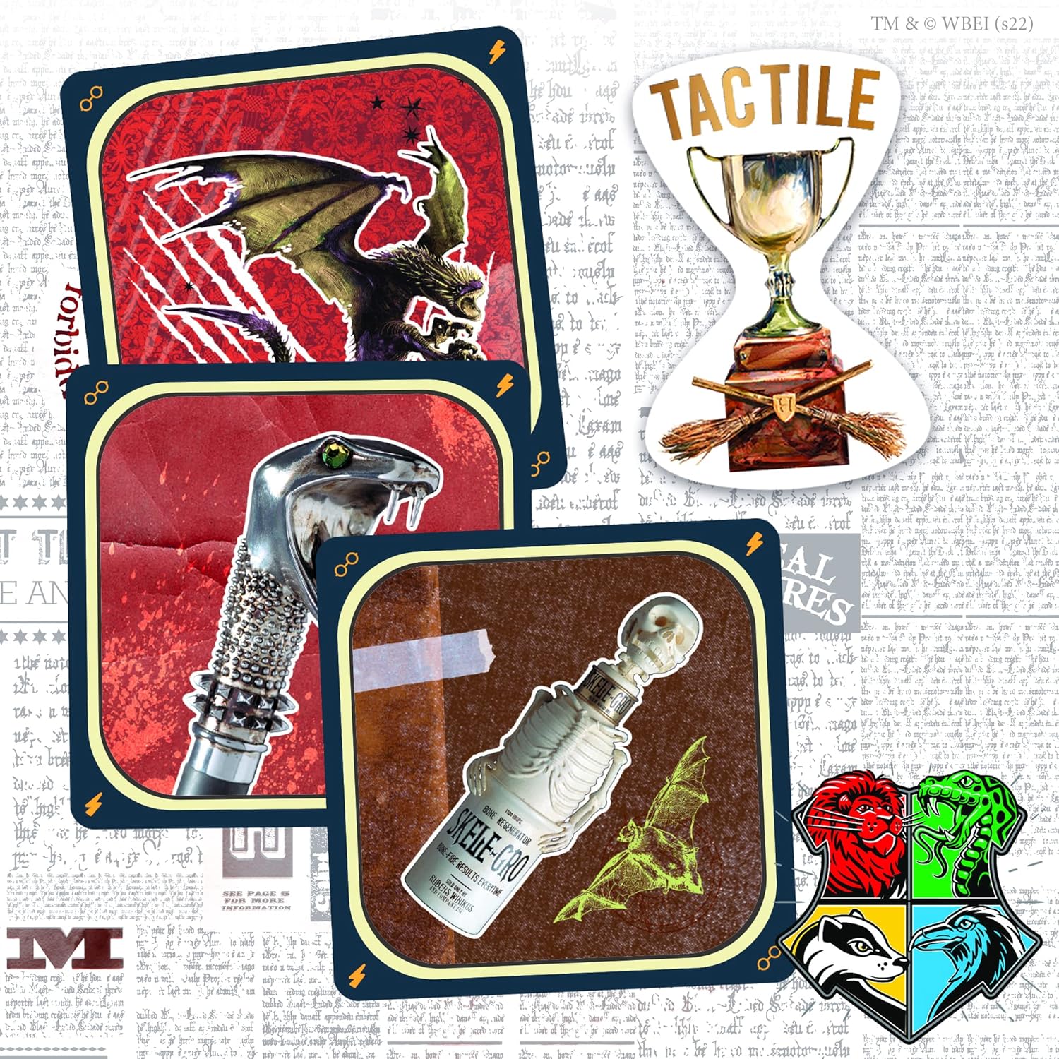 Asmodee Zygomatic | Cortex: Harry Potter | Card Game | Ages 8+ | 2-6 Players | 15+ Minutes Playing Time