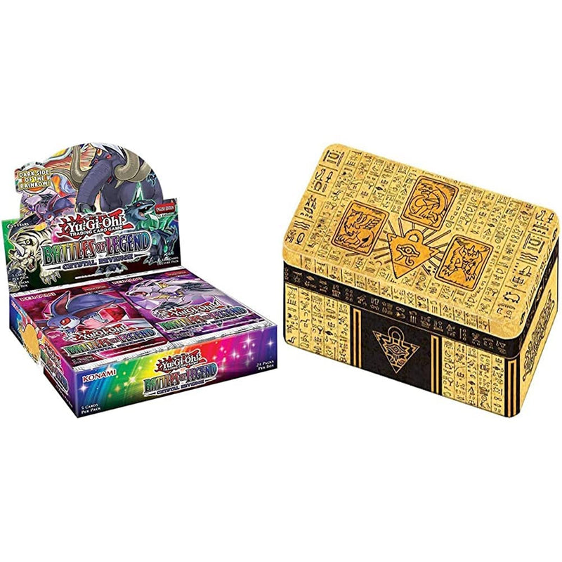 YU-GI-OH! Battles Of Legend: Crystal Revenge (BLCR) & 2022 Tin Of The Pharaoh's Gods, (MP22