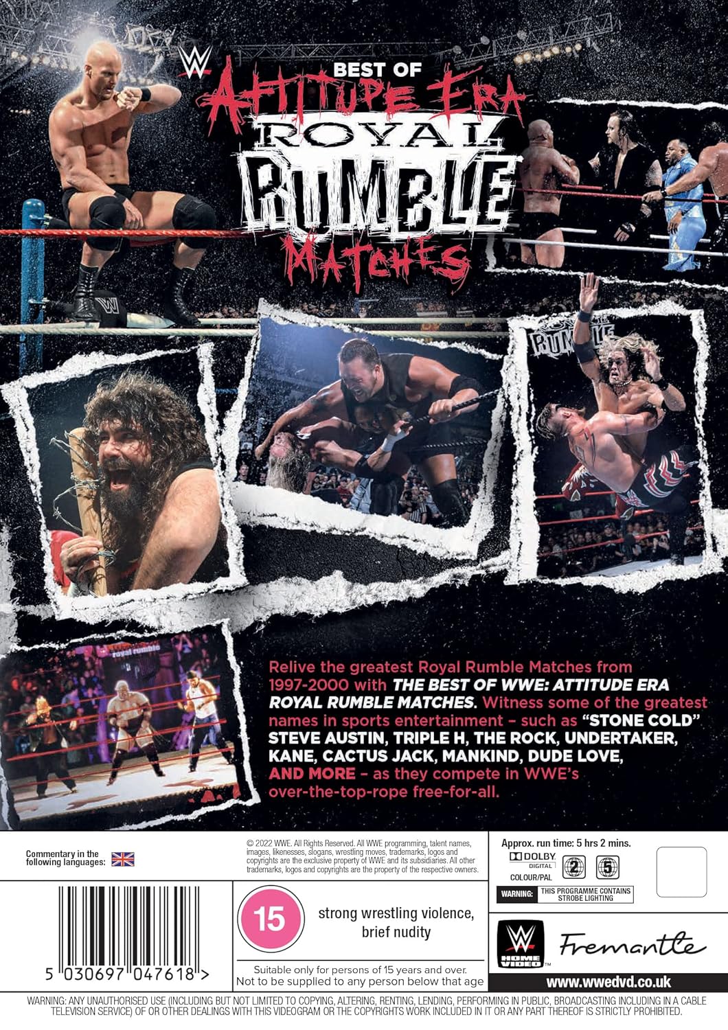 WWE Best of Attitude Era Royal Rumble Matches