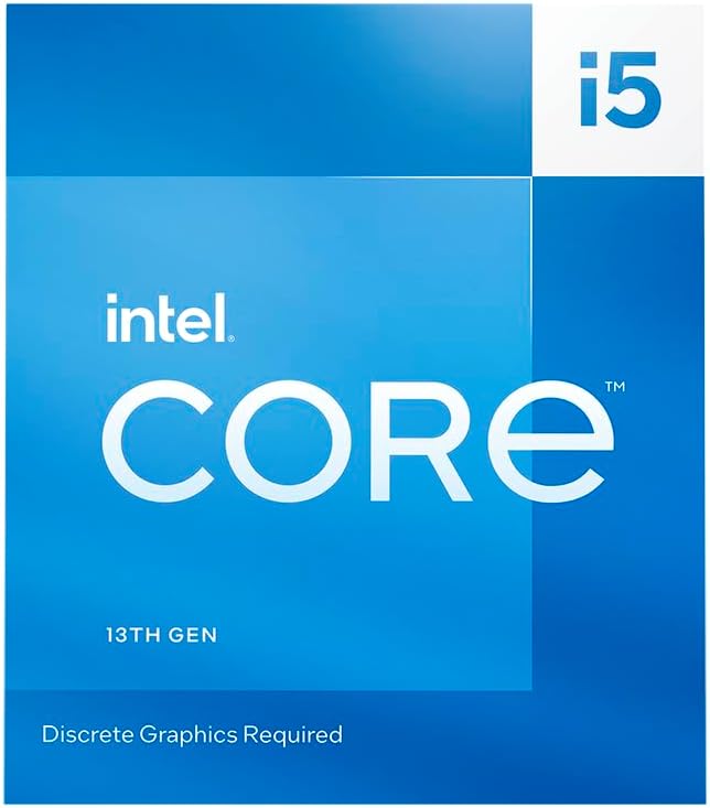 Intel® Core™ i5-13400F Desktop Processor 10 cores (6 P-cores + 4 E-cores) 20MB Cache, up to 4.6 GHz