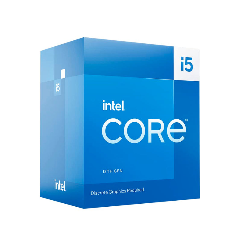 Intel® Core™ i5-13400F Desktop Processor 10 cores (6 P-cores + 4 E-cores) 20MB Cache, up to 4.6 GHz