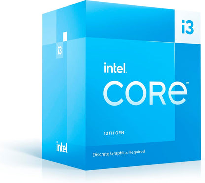 Intel® Core™ 13. Generation i3-13100F Desktop Prozessor (4 Core (4 P-Core), 12 MB Cache, up to 4,5 GHz, LGA1700