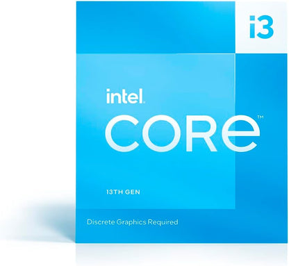 Intel® Core™ 13. Generation i3-13100F Desktop Prozessor (4 Core (4 P-Core), 12 MB Cache, up to 4,5 GHz, LGA1700
