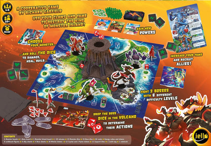 Iello | King of Monster Island | Board Game | Ages 10+ | 1 to 5 Players | 45-60 mins Minutes Playing Time