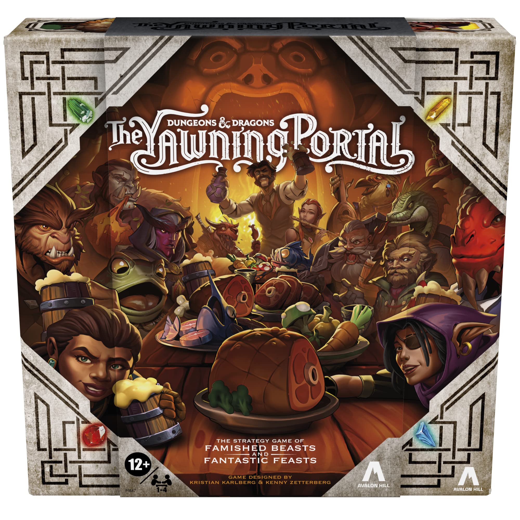 Dungeons & Dragons: The Yawning Portal Game, D&D Strategy Board Game for 1-4 Players, D&D Board Games for Ages 12 and Up, Family Games Game - Dungeons & Dragons