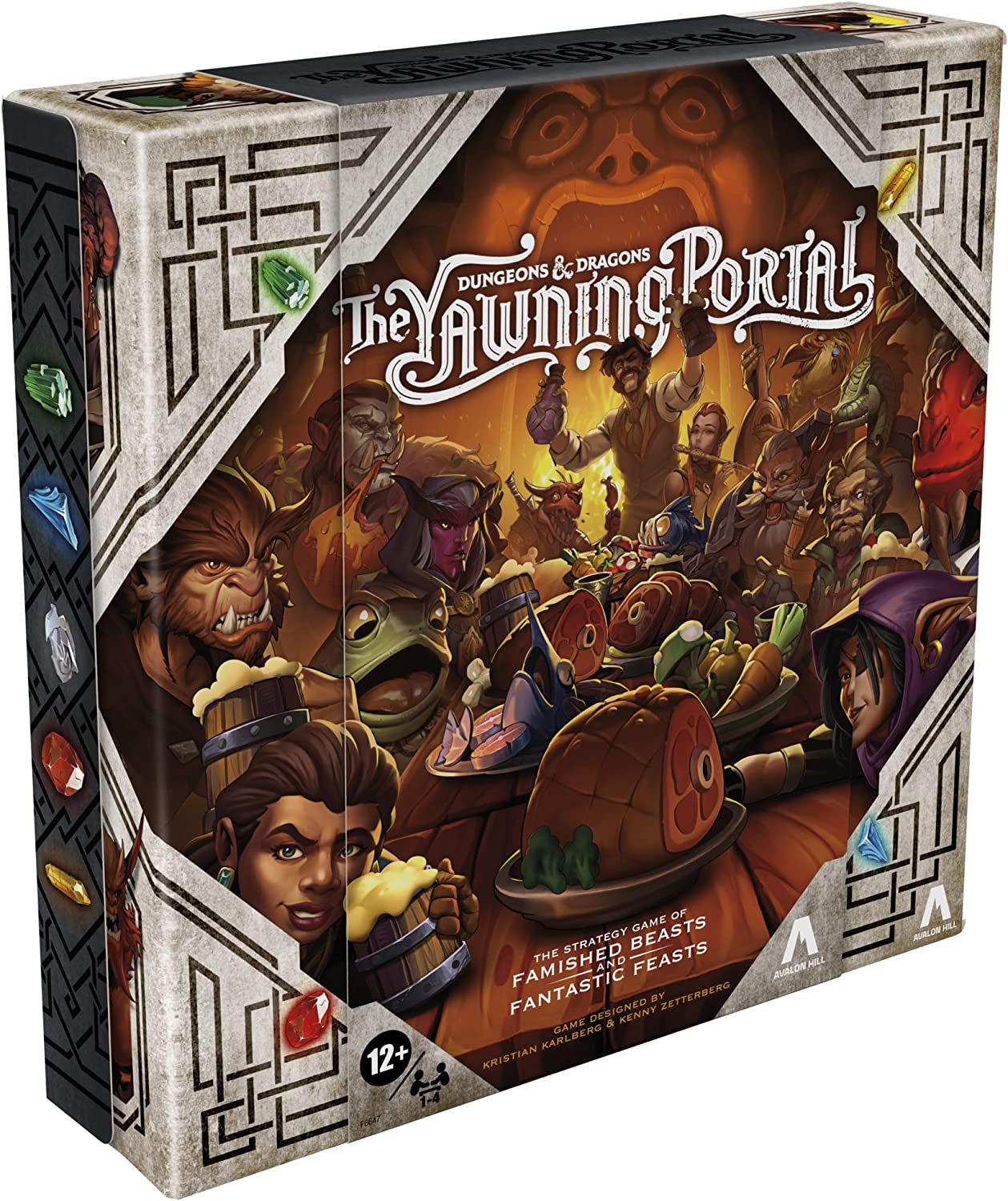 Dungeons & Dragons: The Yawning Portal Game, D&D Strategy Board Game for 1-4 Players, D&D Board Games for Ages 12 and Up, Family Games Game - Dungeons & Dragons
