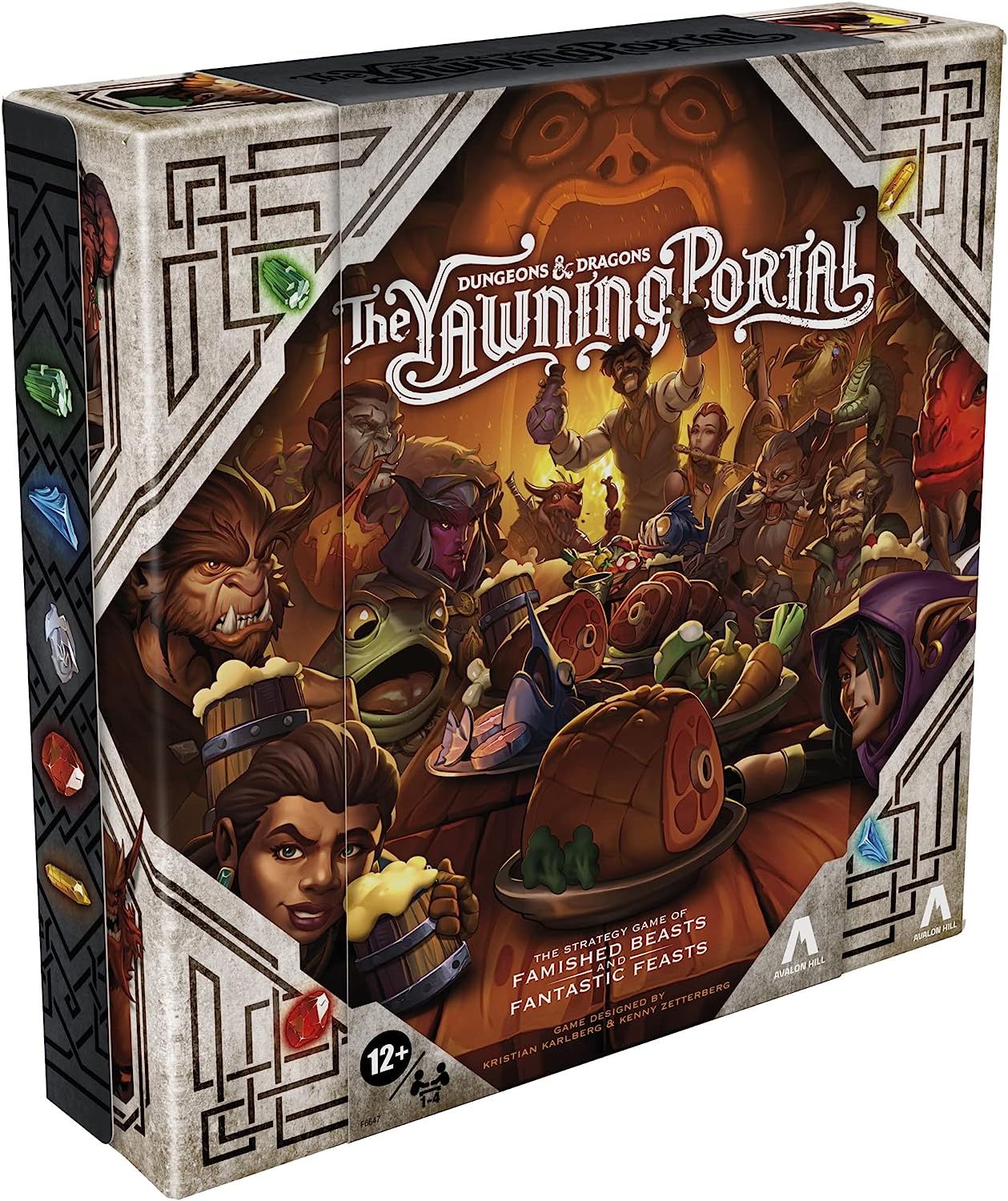 Dungeons & Dragons: The Yawning Portal Game, D&D Strategy Board Game for 1-4 Players, D&D Board Games for Ages 12 and Up, Family Games Game - Dungeons & Dragons