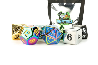 Metallic Dice Games Misfit Metals (and Package)