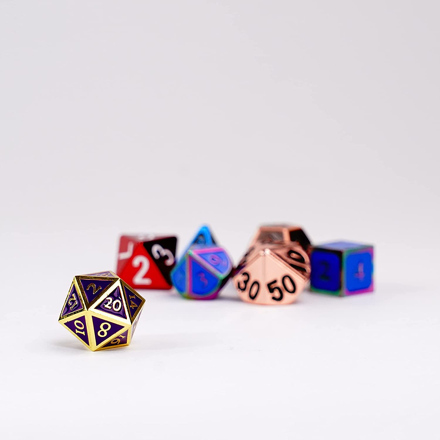 Metallic Dice Games Misfit Metals (and Package)
