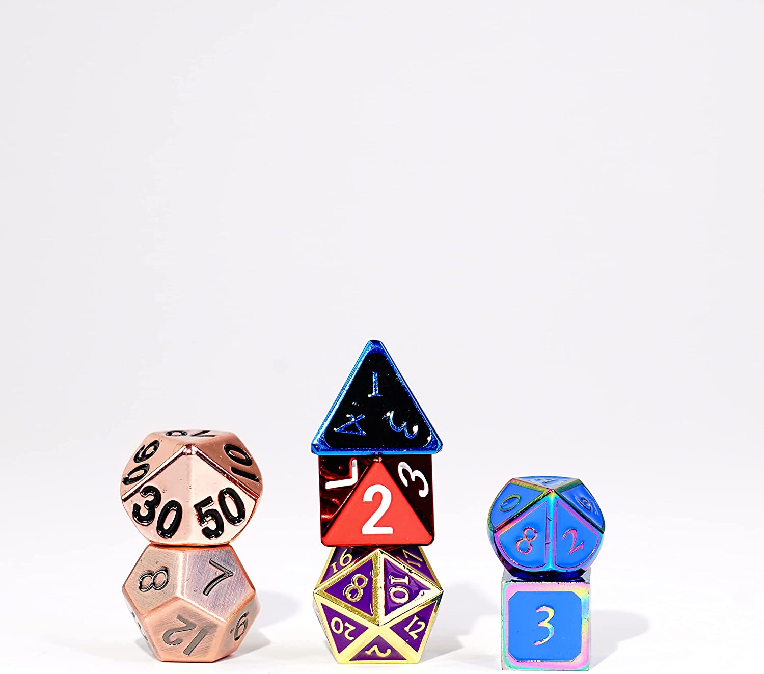 Metallic Dice Games Misfit Metals (and Package)