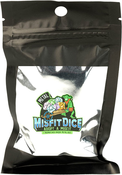 Metallic Dice Games Misfit Metals (and Package)
