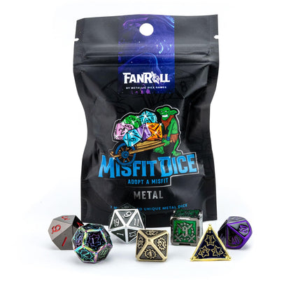 Metallic Dice Games Misfit Metals (and Package)