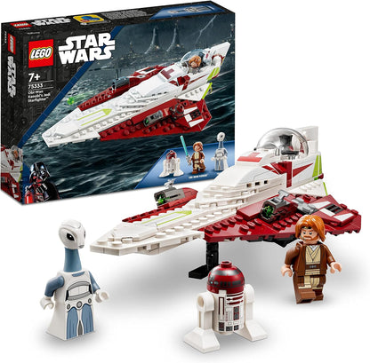 LEGO Star Wars 75347 Le Bombardier TIE, Maquette Vaisseau avec Figurine de Droide Gonk & 75360 Star Wars Yoda's Jedi Starfighter Building Toy