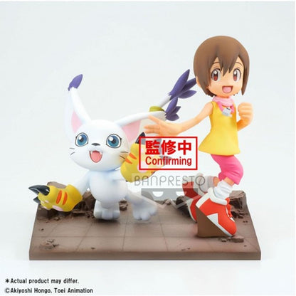 Banpresto - Digimon Adventure - DXF - Adventure Archives - Hikari & Tailmon Statue