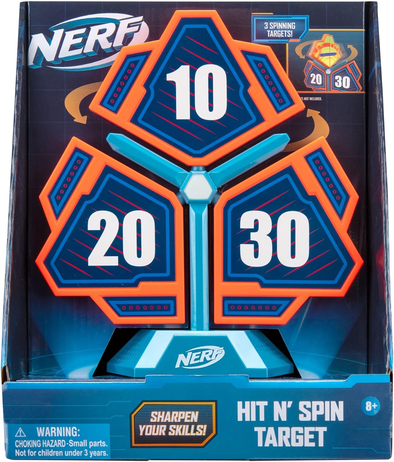 Nerf ELITE Hit ‘N’ Spin Target - Accept No Substitutes - This Is How We Play