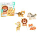 Classic World Rijgpuzzel Wilde Dieren, 10dlg.