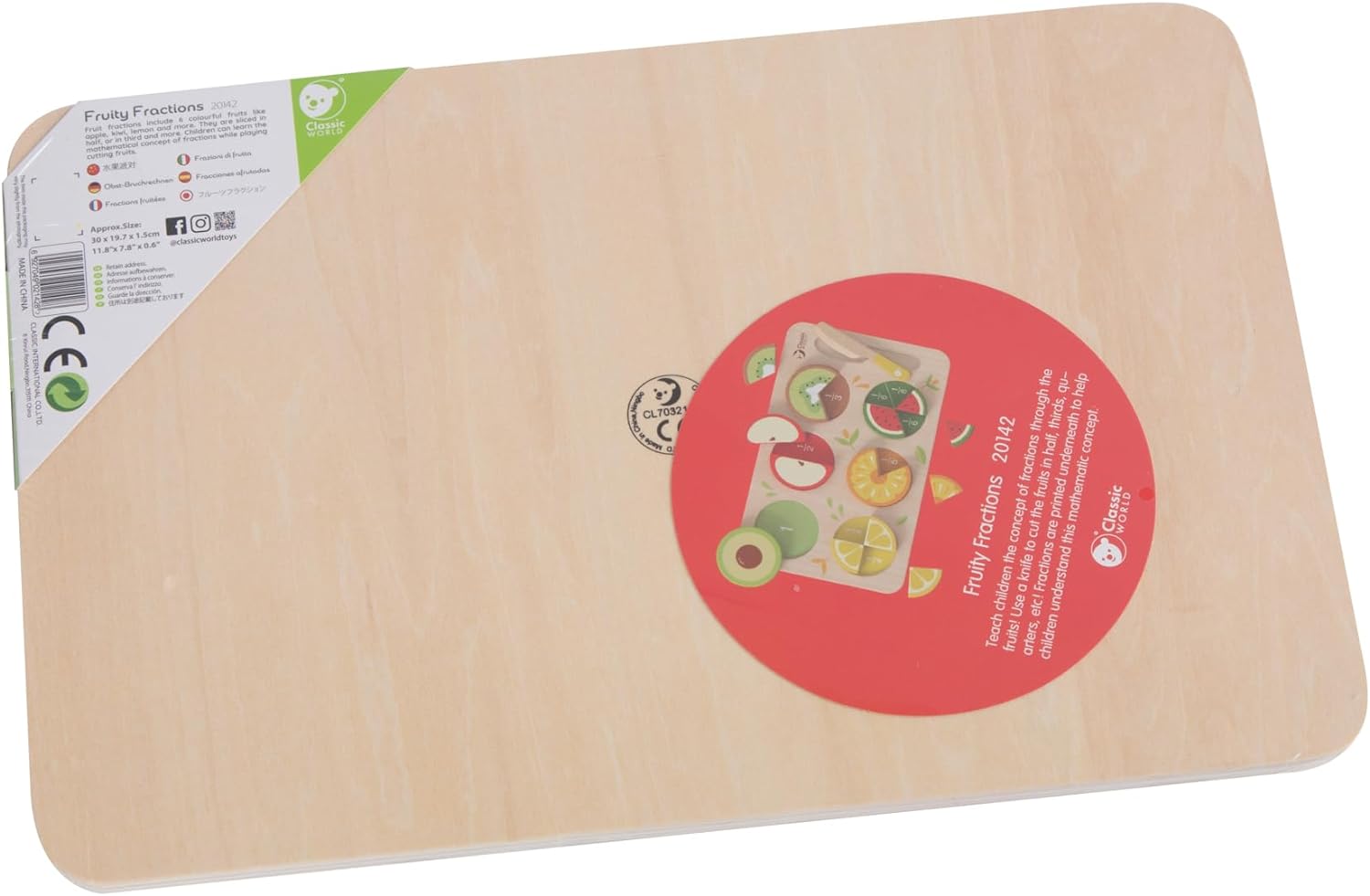 Classic World CW20142 Fruity Fractions, Small