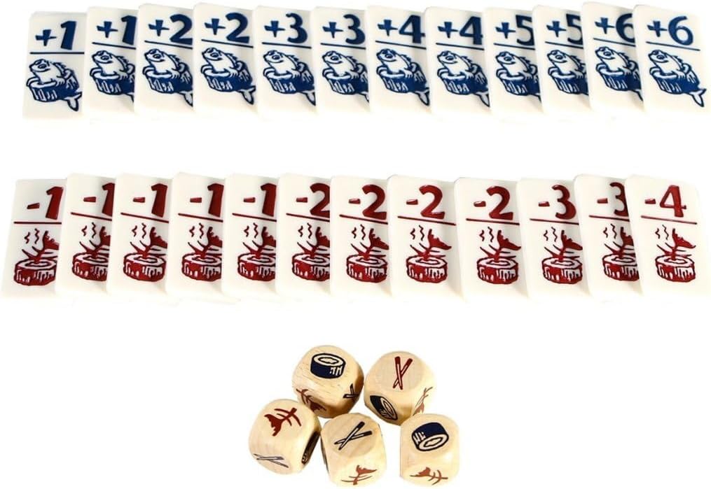 999Games - Geharrewar in de Sushibar - Dobbelspel
