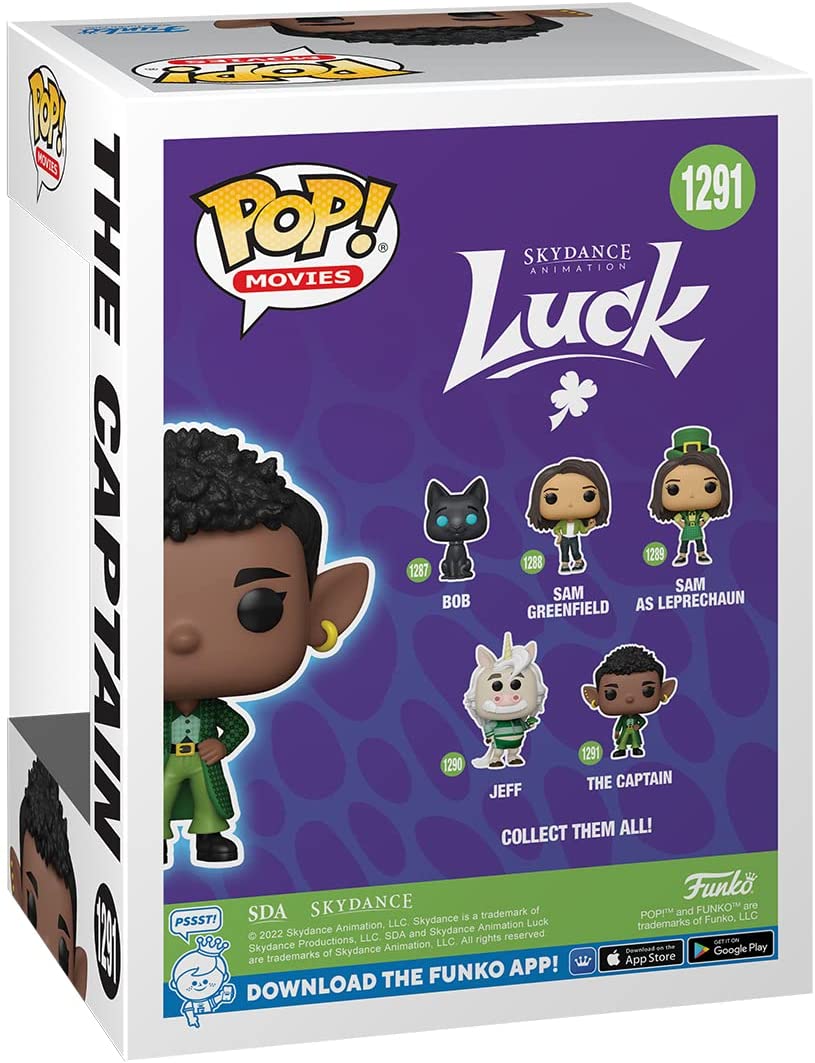 Funko POP! Movies: Luck - the Captain - Collectable Vinyl Figure - Gift Idea - Official Merchandise - Toys for Kids & Adults - Movies Fans - Model Figure for Collectors and Display