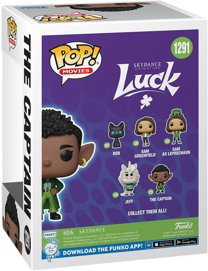 Funko POP! Movies: Luck - the Captain - Collectable Vinyl Figure - Gift Idea - Official Merchandise - Toys for Kids & Adults - Movies Fans - Model Figure for Collectors and Display