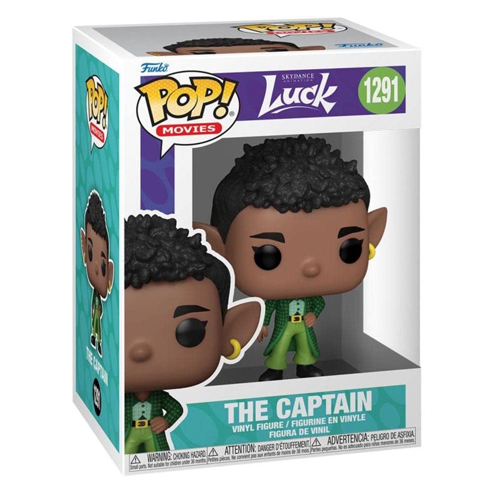 Funko POP! Movies: Luck - the Captain - Collectable Vinyl Figure - Gift Idea - Official Merchandise - Toys for Kids & Adults - Movies Fans - Model Figure for Collectors and Display