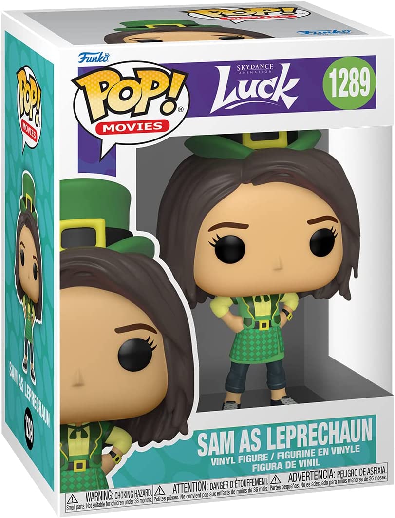 Funko POP! Movies: Luck - Sam - 1/6 Odds for Rare Chase Variant - Collectable Vinyl Figure - Gift Idea - Official Merchandise - Toys for Kids & Adults - Movies Fans - Model Figure for Collectors